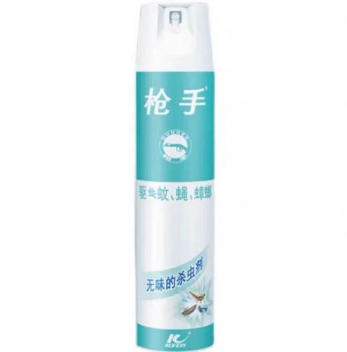 枪手杀虫气雾剂无味600毫升一瓶家用室驱杀掉蚊蝇蟑螂宿舍灭除蚊喷雾