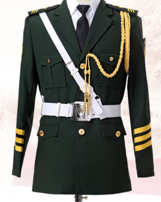 国旗护卫队礼服  国护队礼服   含服装及配饰  具体尺码联系客服