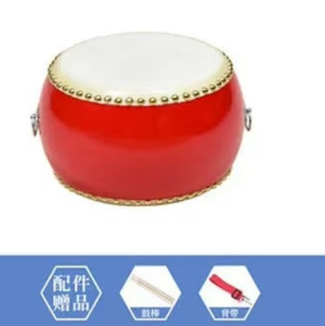 小鼓 7寸含鼓棒背带