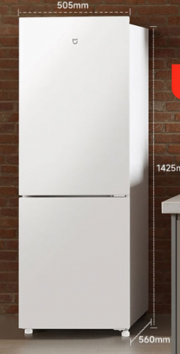 冰箱  小米冰箱 186L 二级能效 505*560*1425mm